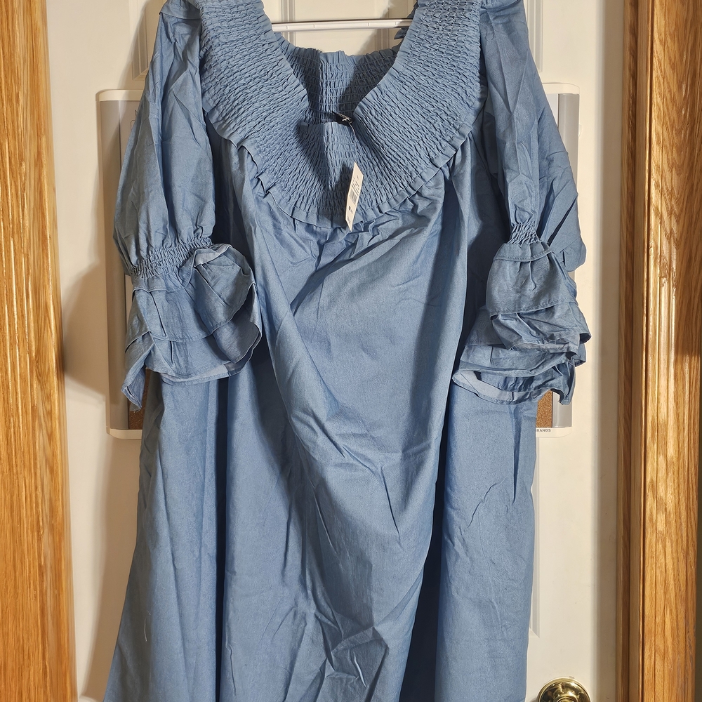 Avenue Blue Midi Dress